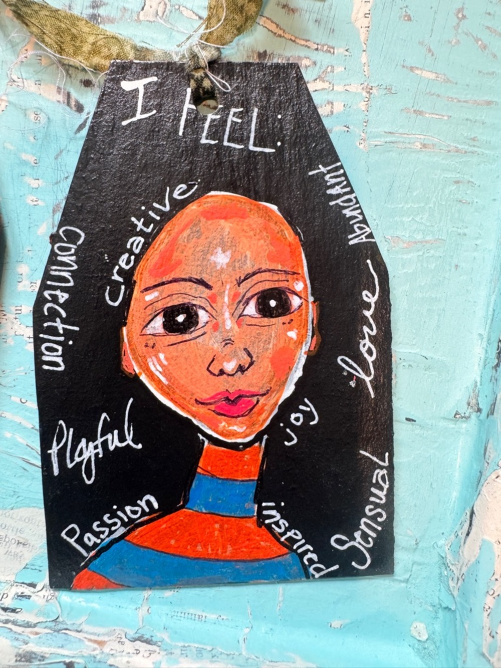 ✨ Original Mixed Media Goddess oracle Cards | Handmade c h a k r a cards - Picture 6 of 10